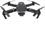 E88 Pro Drone with 4K HD Dual Camera/WiFi FPV, Foldable RC Quadcopter, Auto Hover, Altitude Hold, Headless Mode, App Control,